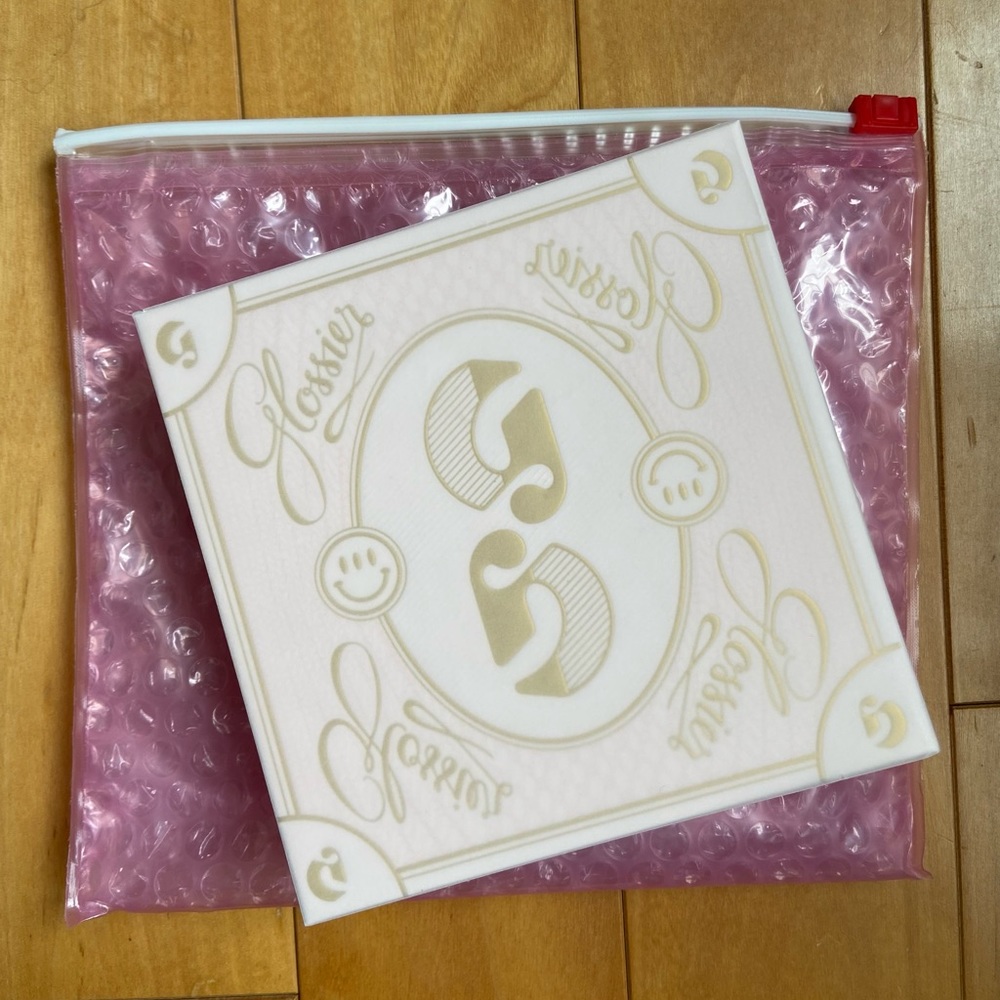 New w/ Tags- Limited-edition Gold Glossier set